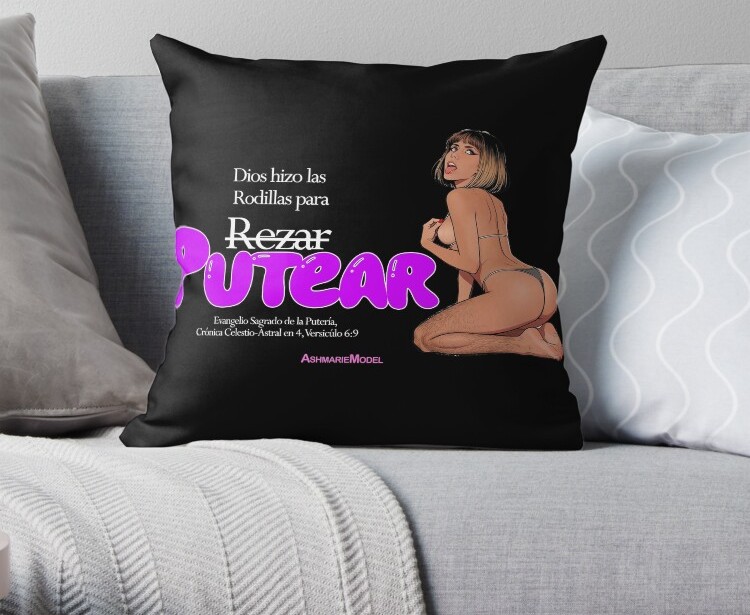 Dios hizo las rodillas para Putear - Pillow