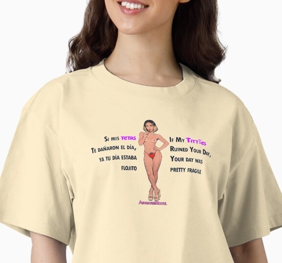 If my tittes ruined your day - Tshirt