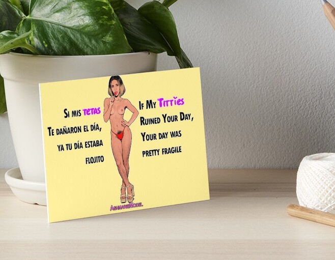 If my tittes ruined your day - Print